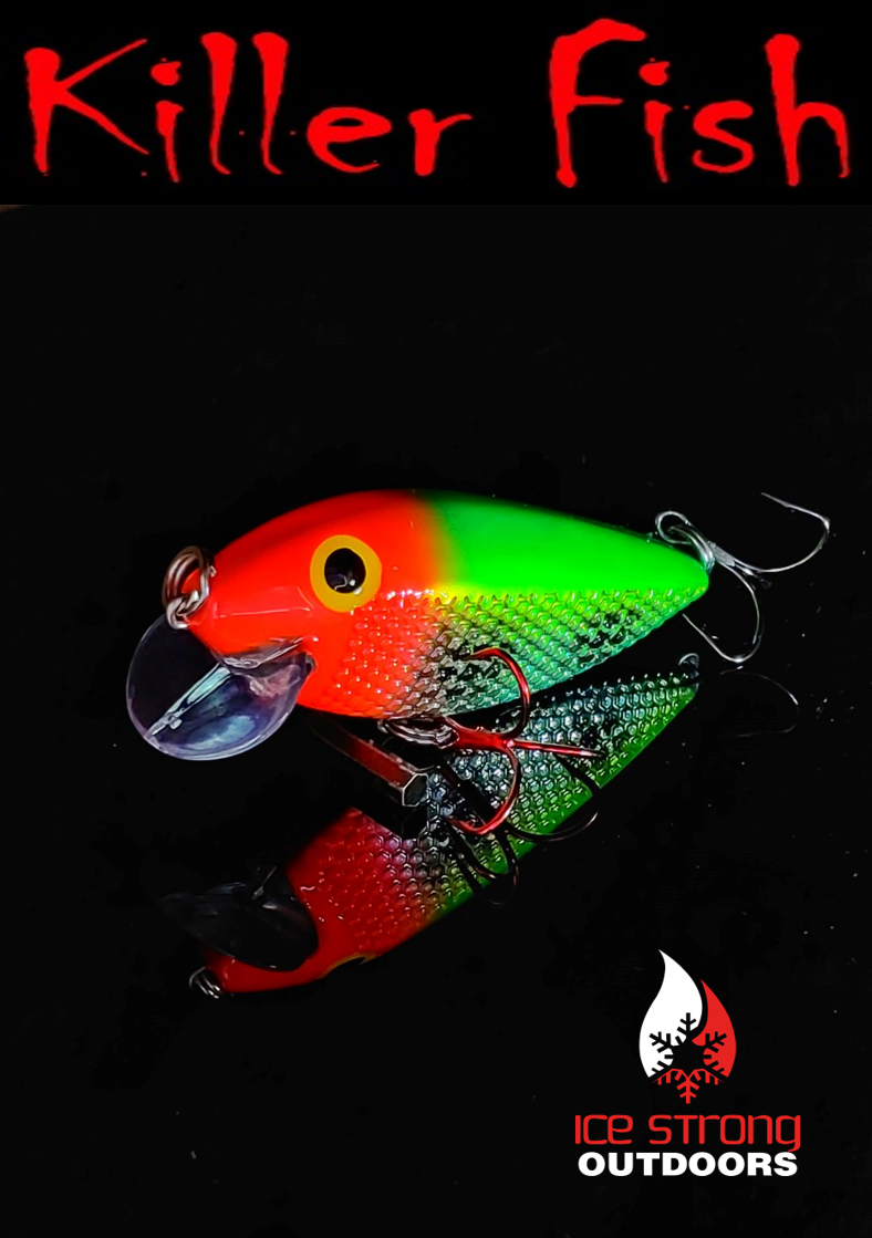 Ice Strong Outdoors - Killer Fish - Rattling Shallow Diver UV